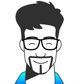 Graphic image of technology head